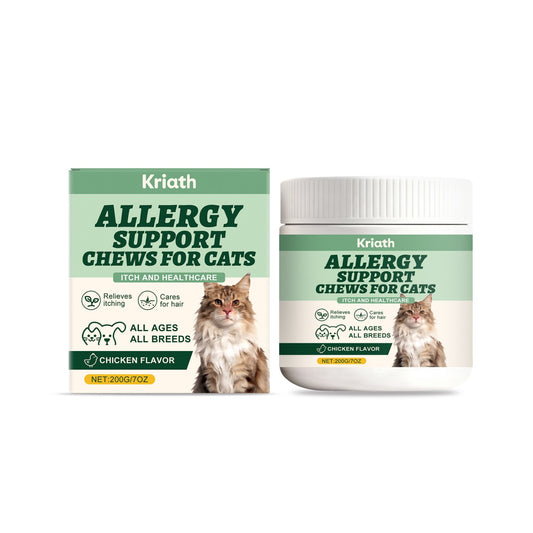 NexiPets Allergy Support Chews for Cats – Probiotic & Pumpkin Formula