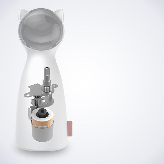 Interactive Smart LED Laser Cat Teaser Toy – 360° Auto-Rotating