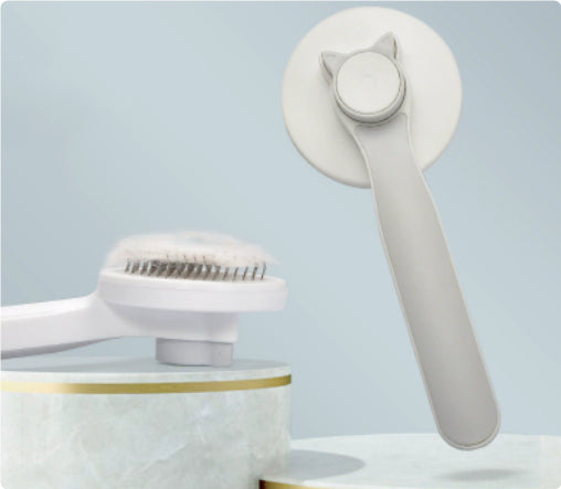 Fine-Tooth Pet Cat Comb – Detangling & Flea Comb for Cats & Dogs