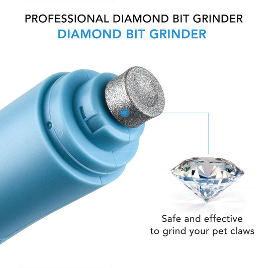 Electric Pet Nail Grinder – Quiet USB Rechargeable Claw Trimmer for Dogs & Cats
