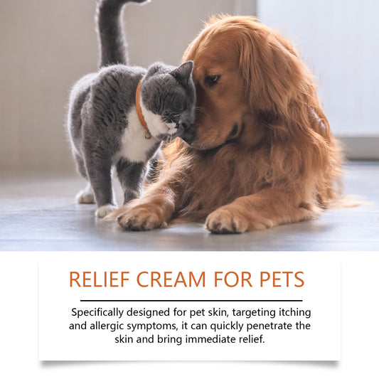 Mild Anti-itching Relieve Skin Discomfort Care Pet Neck Cream