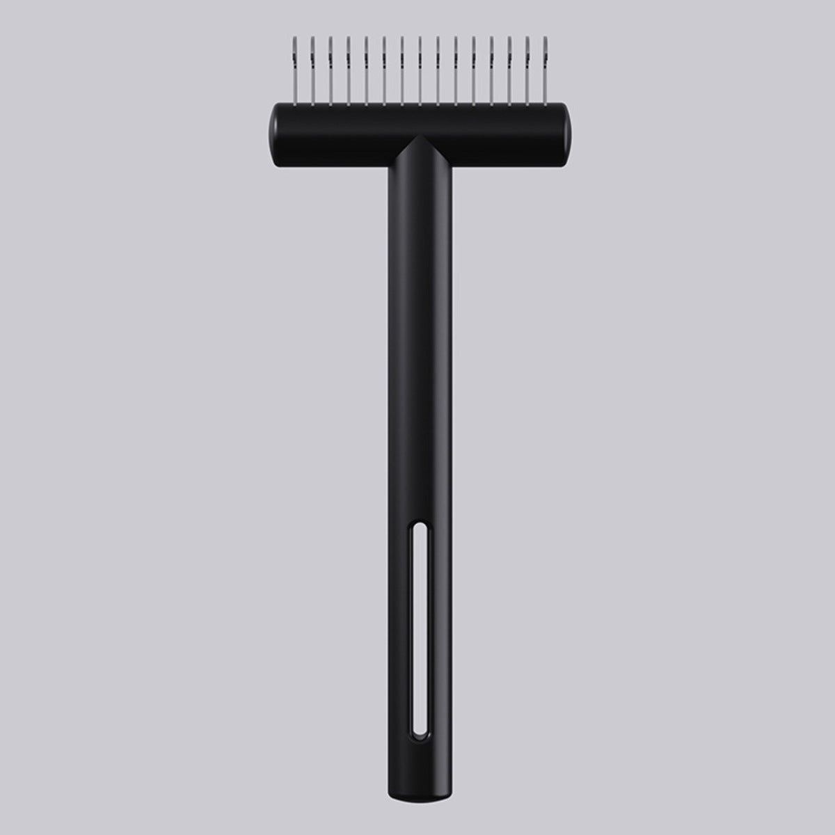 Professional Pet Dematting Comb – Stainless Steel Deshedding Undercoat Rake for Dogs & Cats