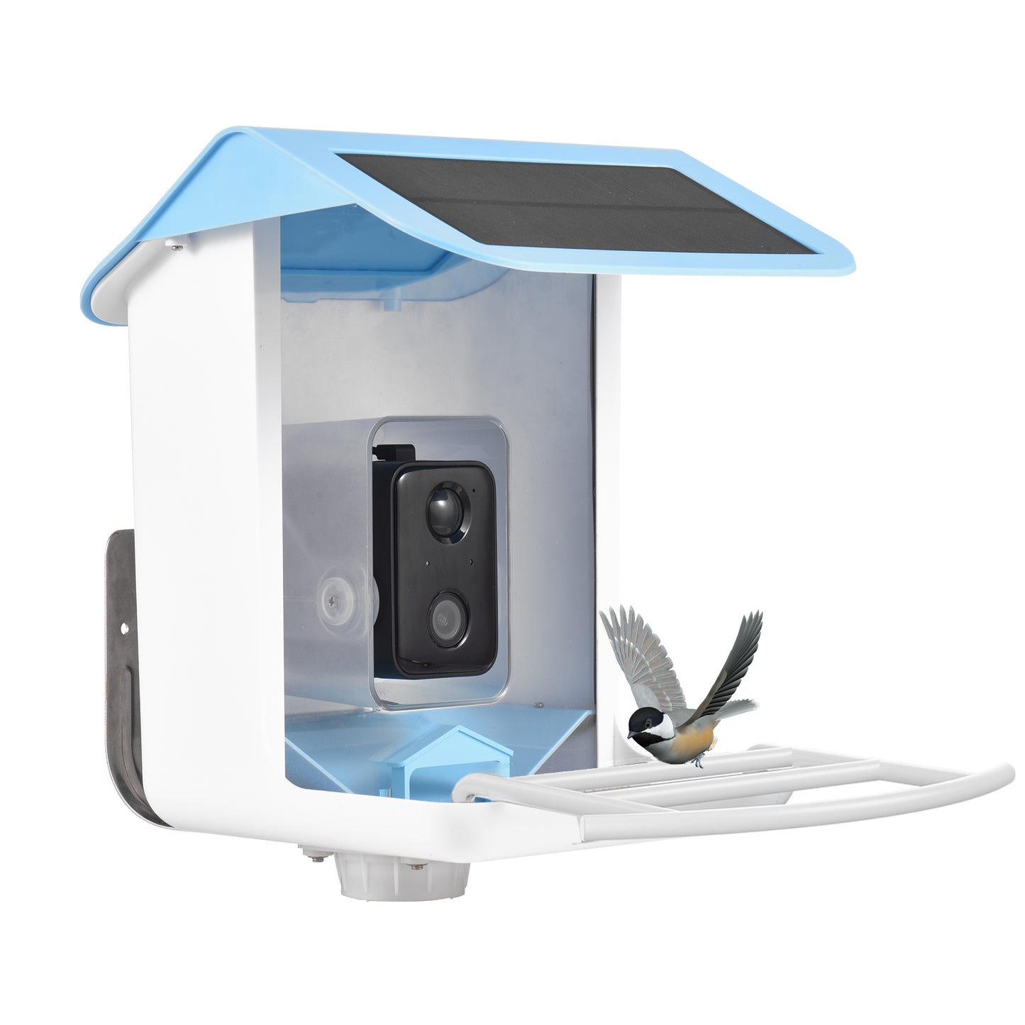 Smart Bird Feeder with AI Recognition Camera – Solar Powered & App-Connected
