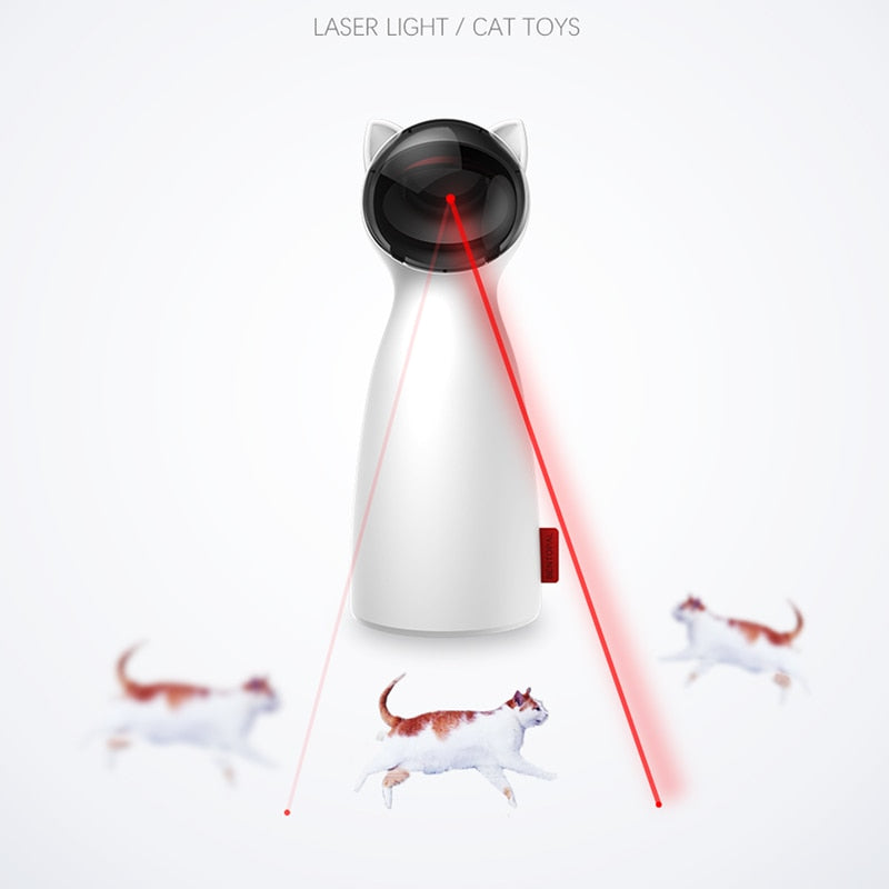 Automatic LED Laser Cat Toy – Smart Exercise & Training Entertainer