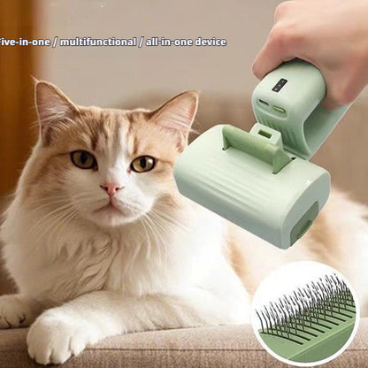 Multi-Functional Portable Pet Grooming Vacuum – 5-in-1 Deshedding Kit for Dogs & Cats