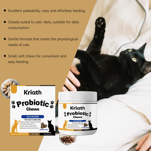 NexiPets Probiotic Soft Pellets for Cats – Gut Health & Digestive Support