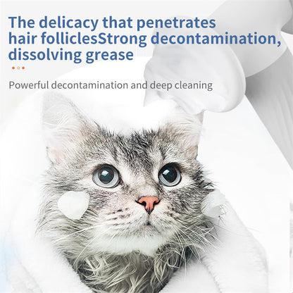 Electric Pet Bath Brush with Auto Soap Dispenser – Foaming Massage Scrubber for Dogs & Cats