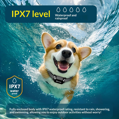 Anti-barking Device Remote-controlled Training Pet Shock Collar