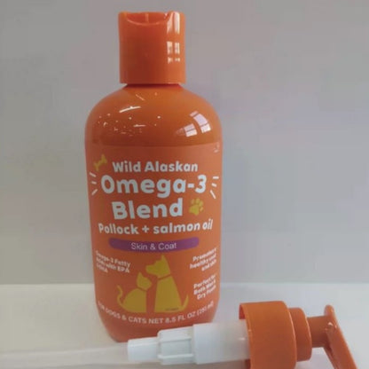 NexiPets Salmon Fish Oil Nourishing Serum – Shiny Coat & Healthy Skin for Pets