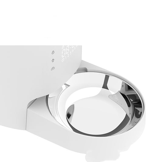 Smart Button Automatic Pet Feeder – 3L & 6L Stainless Steel with Battery Backup