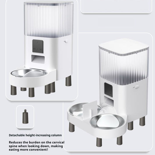 Remote Pet Feeder With Scheduled Feeding And Monitoring Features