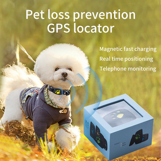 Intelligent Waterproof Pet GPS Tracker – Multi-Network Precision Locator