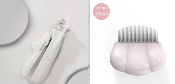 Professional Pet Nail Clippers with LED Light – Precision Trimmer for Dogs & Cats