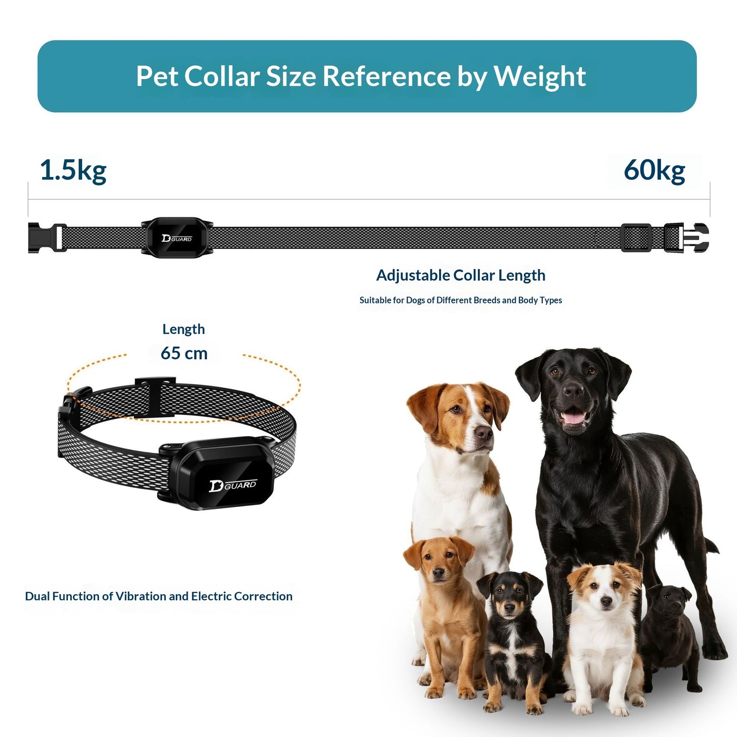 Anti-barking Device Remote-controlled Training Pet Shock Collar