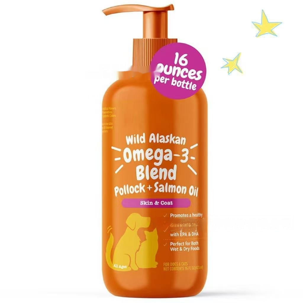 NexiPets Salmon Fish Oil Nourishing Serum – Shiny Coat & Healthy Skin for Pets