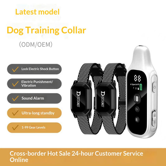 Anti-barking Device Remote-controlled Training Pet Shock Collar