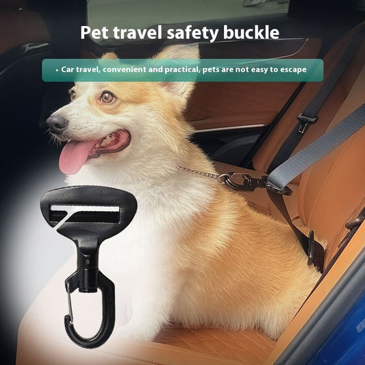 Pet Car Safety Buckle Car Long-distance Travel Anti-nuisance Hook