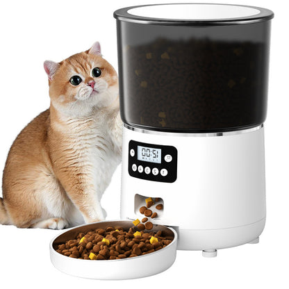 4L Smart App-Controlled Automatic Pet Feeder – Dogs & Cats