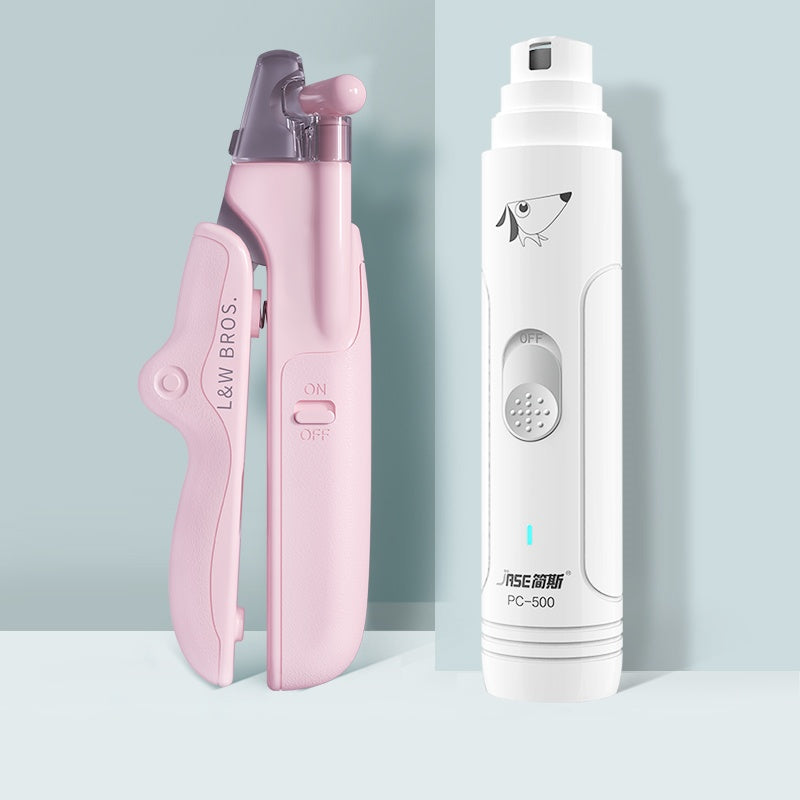 Professional Pet Nail Clippers with LED Light – Precision Trimmer for Dogs & Cats