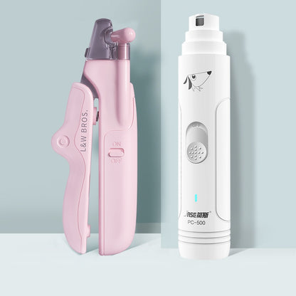 Professional Pet Nail Clippers with LED Light – Precision Trimmer for Dogs & Cats