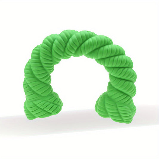 Natural Rubber Horseshoe-Shaped Chew Toys,Dog Toys For Aggressive Chewers, Dog Toys For Medium Large Dogs, Toys For Traning