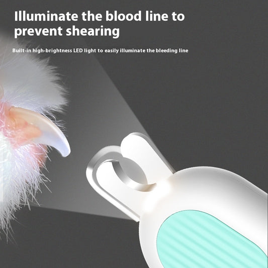 Pet LED Labor-saving Cat Nail Scissors
