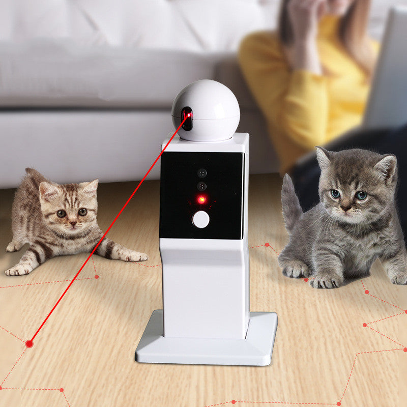 Smart Robot Cat Toy – Auto-Moving Interactive Pet Entertainer