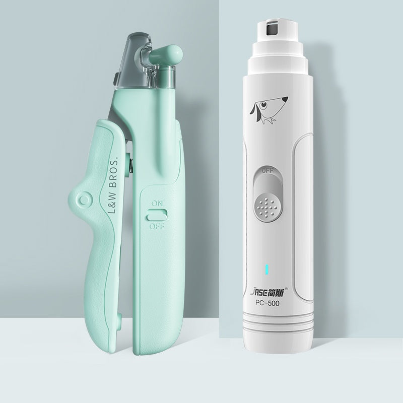 Professional Pet Nail Clippers with LED Light – Precision Trimmer for Dogs & Cats