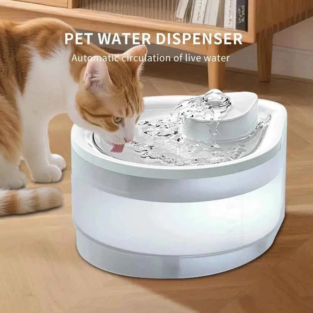 NexiPets Quiet Pet Water Fountain 2500ml - NexiPets