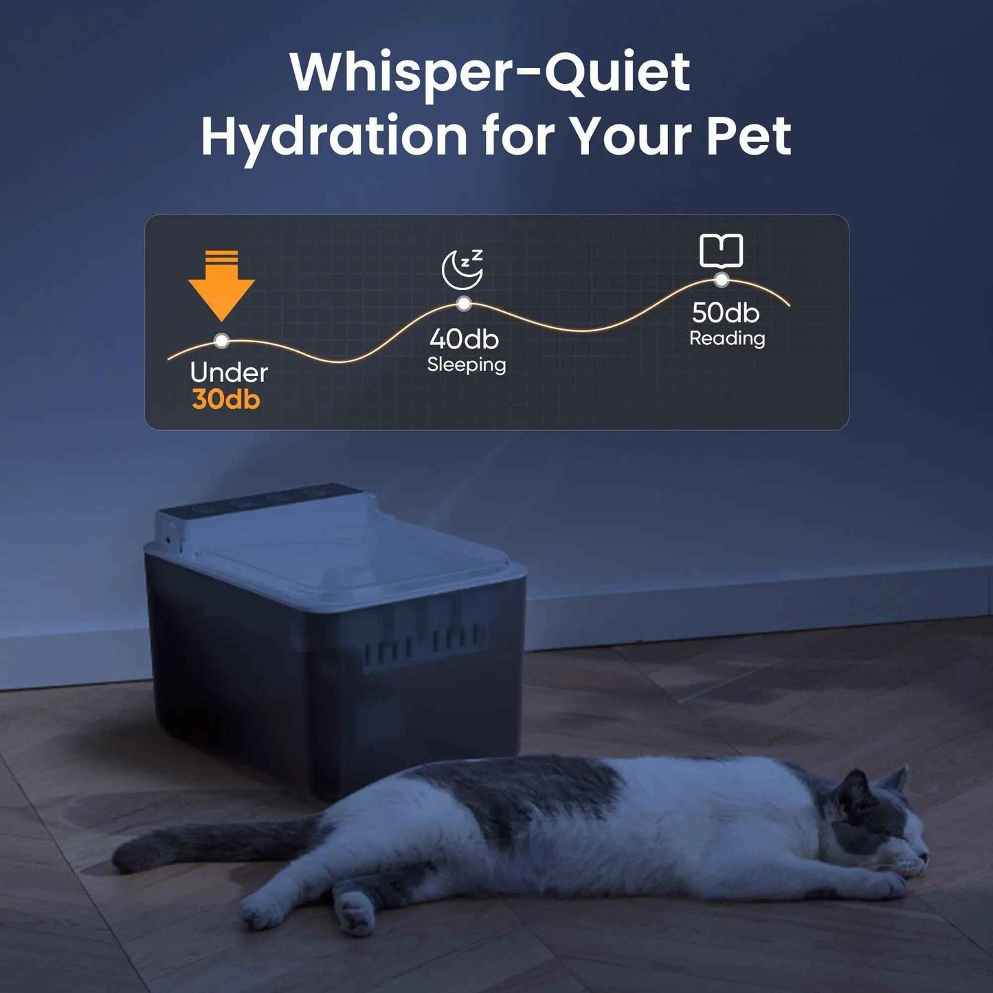NexiPets Smart Pet Fountain Radar - NexiPets