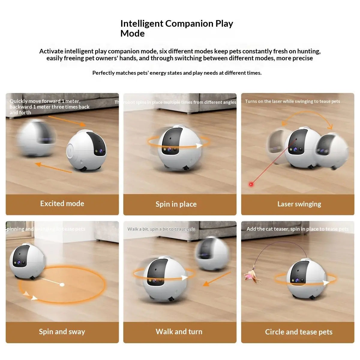 NexiPets AI Tumbler Camera Toy. - NexiPets