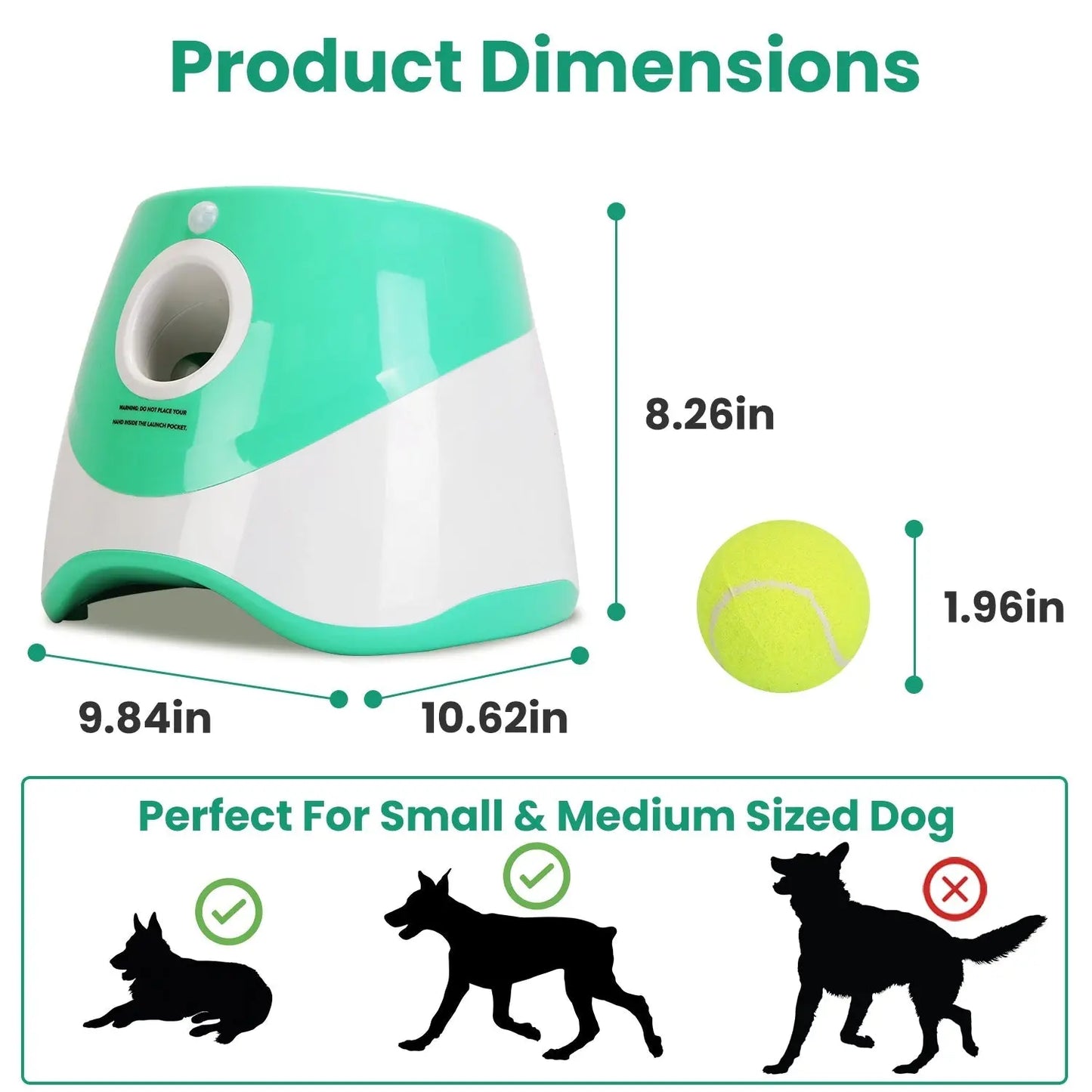 NexiPets Automatic Dog Ball Launcher - NexiPets