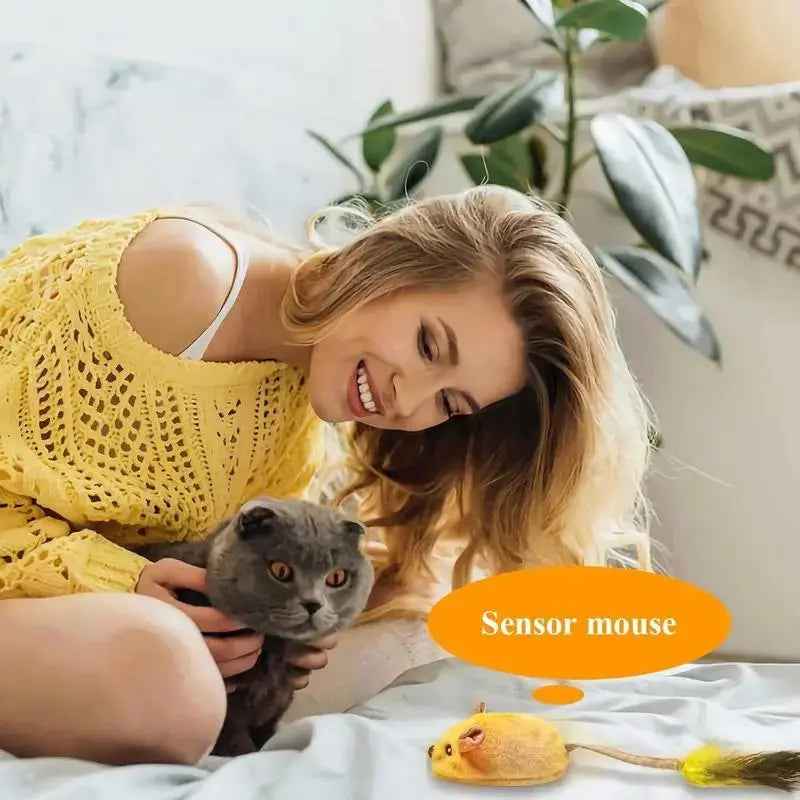 NexiPets Interactive LED Mouse Cat Toy - NexiPets
