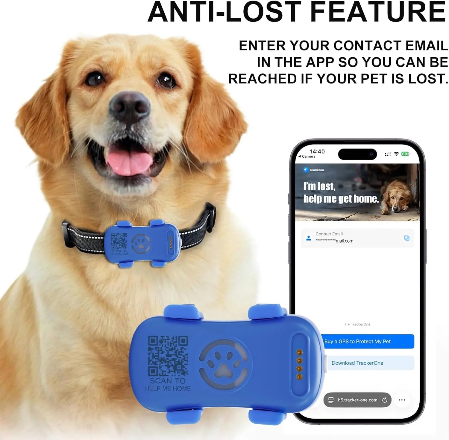 NexiPets Dog GPS Tracker Geofence - NexiPets