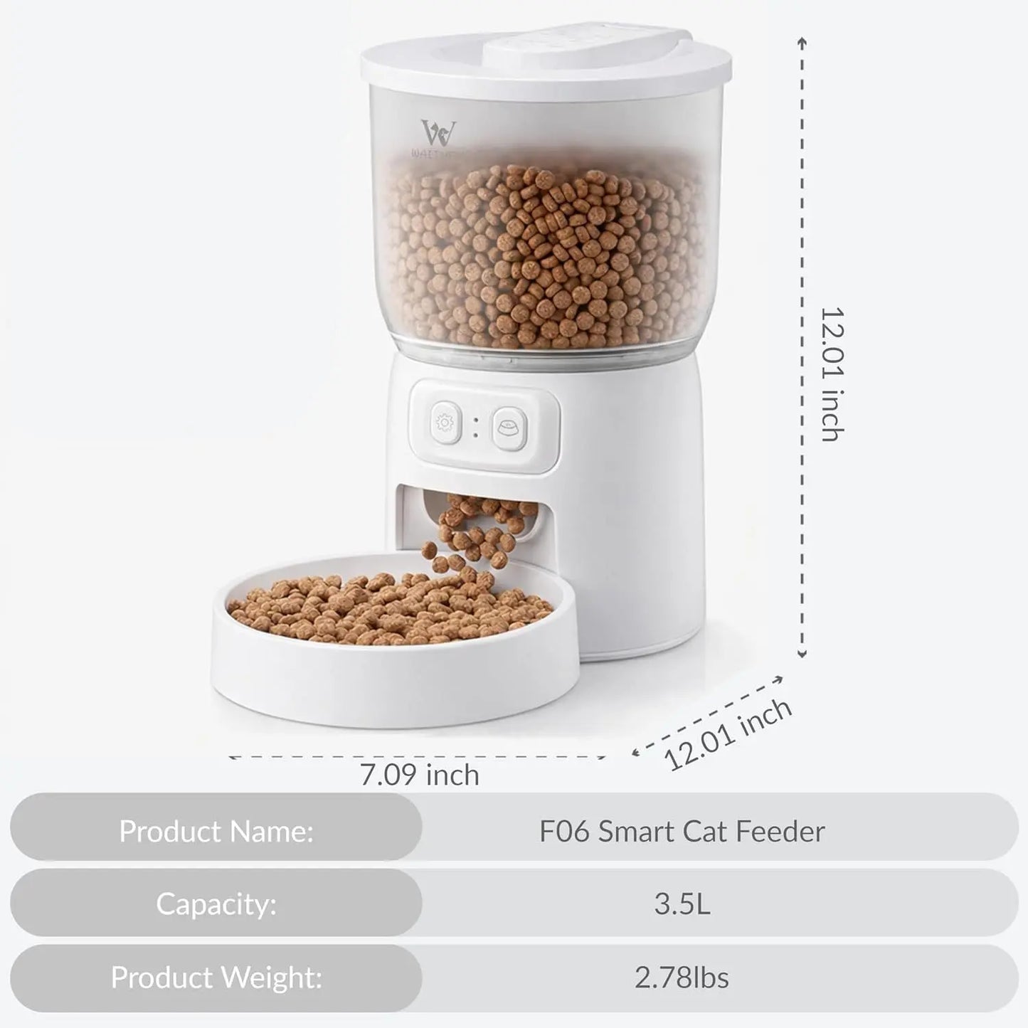 NexiPets Automatic Wi-Fi Cat Feeder - NexiPets