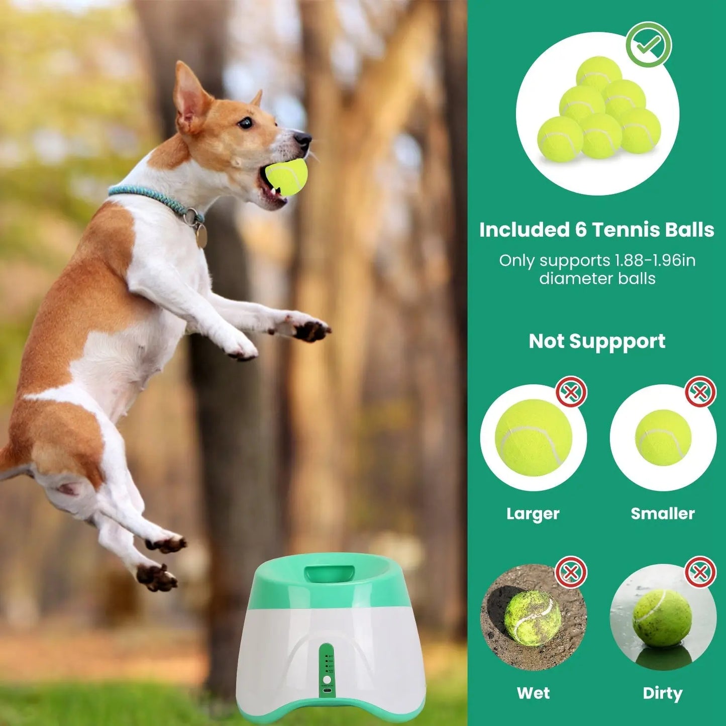 NexiPets Automatic Dog Ball Launcher - NexiPets