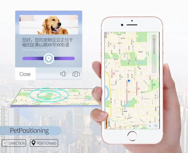NexiPets Beidou GPS LED Collar - NexiPets