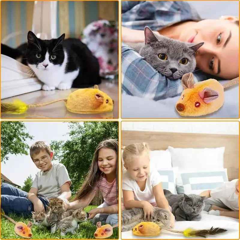 NexiPets Interactive LED Mouse Cat Toy - NexiPets
