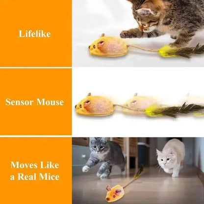 NexiPets Interactive LED Mouse Cat Toy - NexiPets